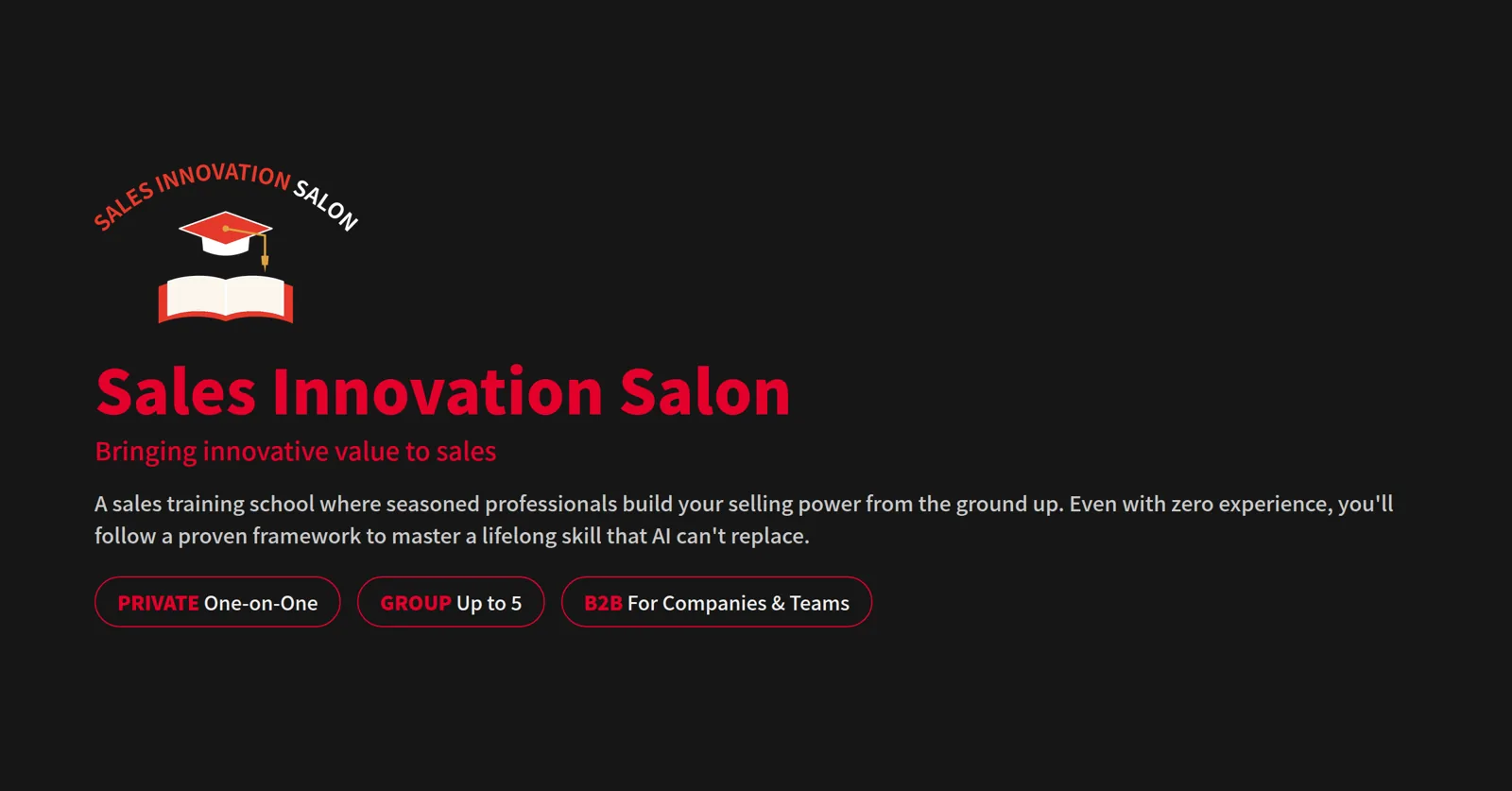 Sales Innovation Salon