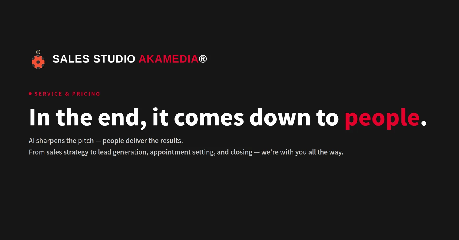 SALES STUDIO AKAMEDIA